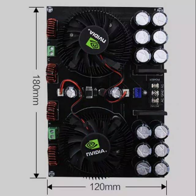 Tda8954th class d stereo btl amplifier kit
