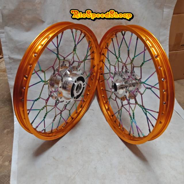 Velg Satria FU JariJari Kepang Kembang Velg Gold