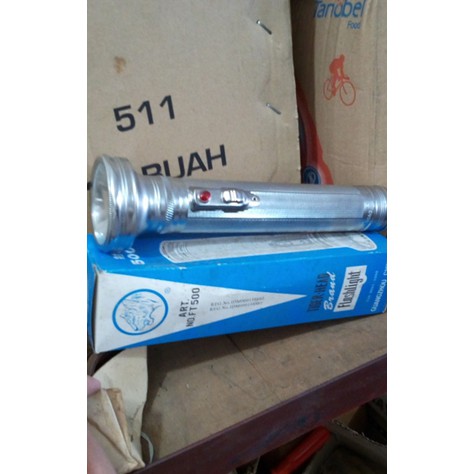 Senter Baru Jadul Ukuran Besar, Baterai Besar, Baru Stok Lama (NOS)