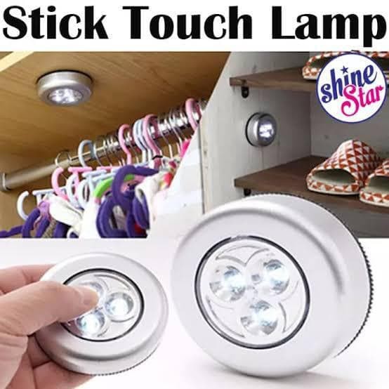 [32 GRAM] Stick touch lamp / stick and click / Lampu Tempel LED Darurat Emergency Baterai