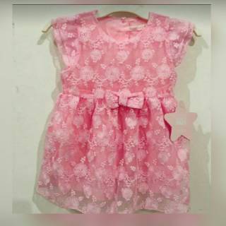 Dress Baby Brokat  Dress Bayi Motif Brokat  Bordir Branded 