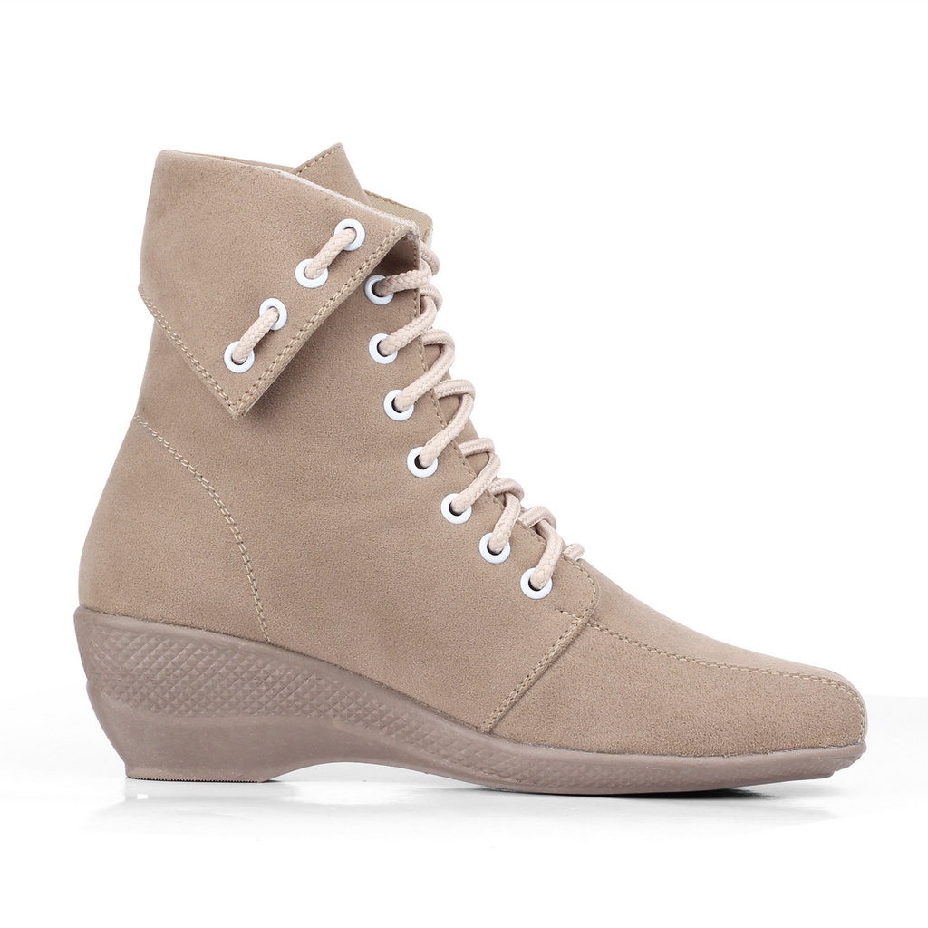 Sepatu Boots Wanita Romenaco R120 Cream