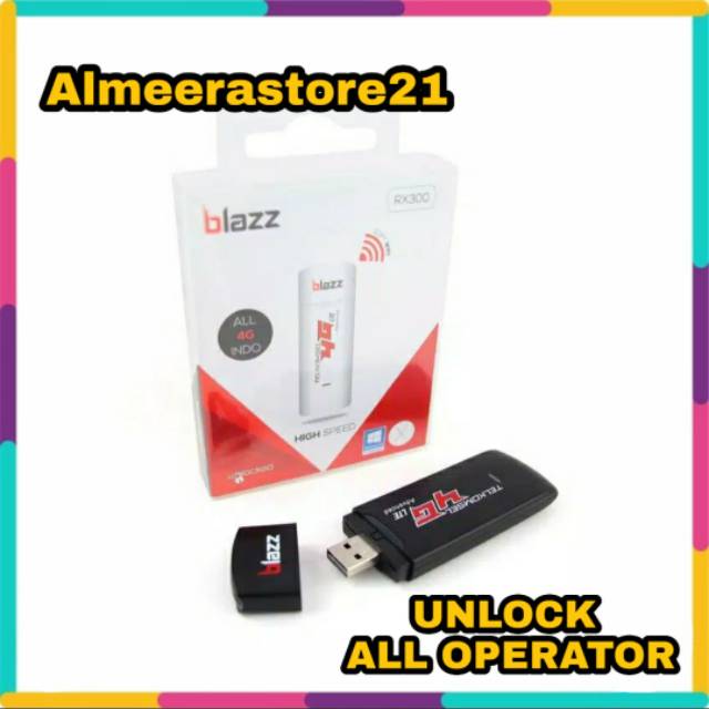 MODEM USB BLAZZ RX 300 UNLOCK 4G ALL OPERATOR