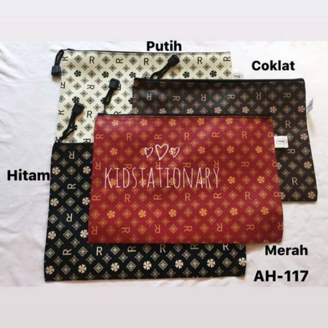 

Tas Dokumen B5 / file storage pouch bag AH-117