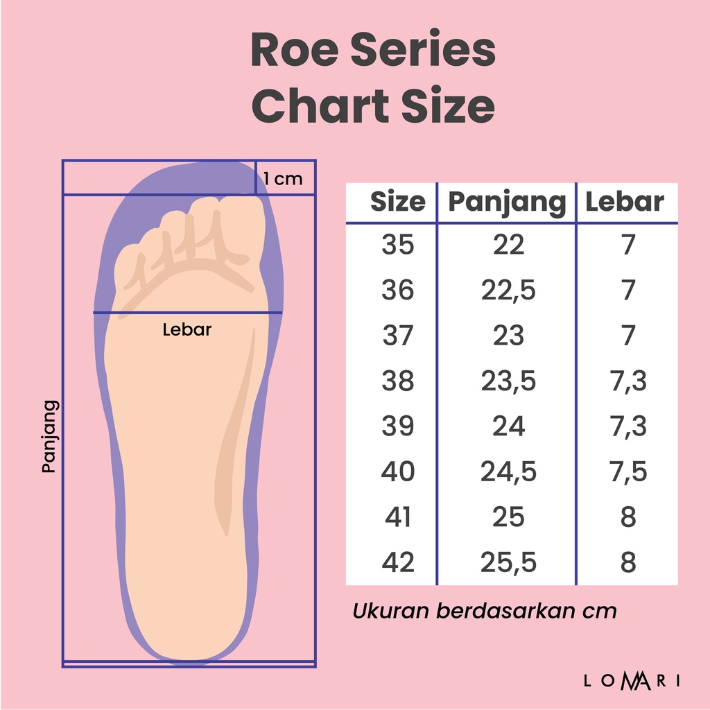 ROE SERIES LOMARI - Sepatu Heels Wanita