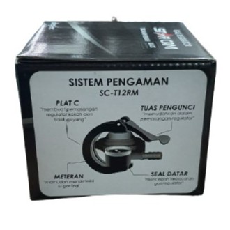 Starcam Regulator Gas Sc-T12RM (Meter) NEW