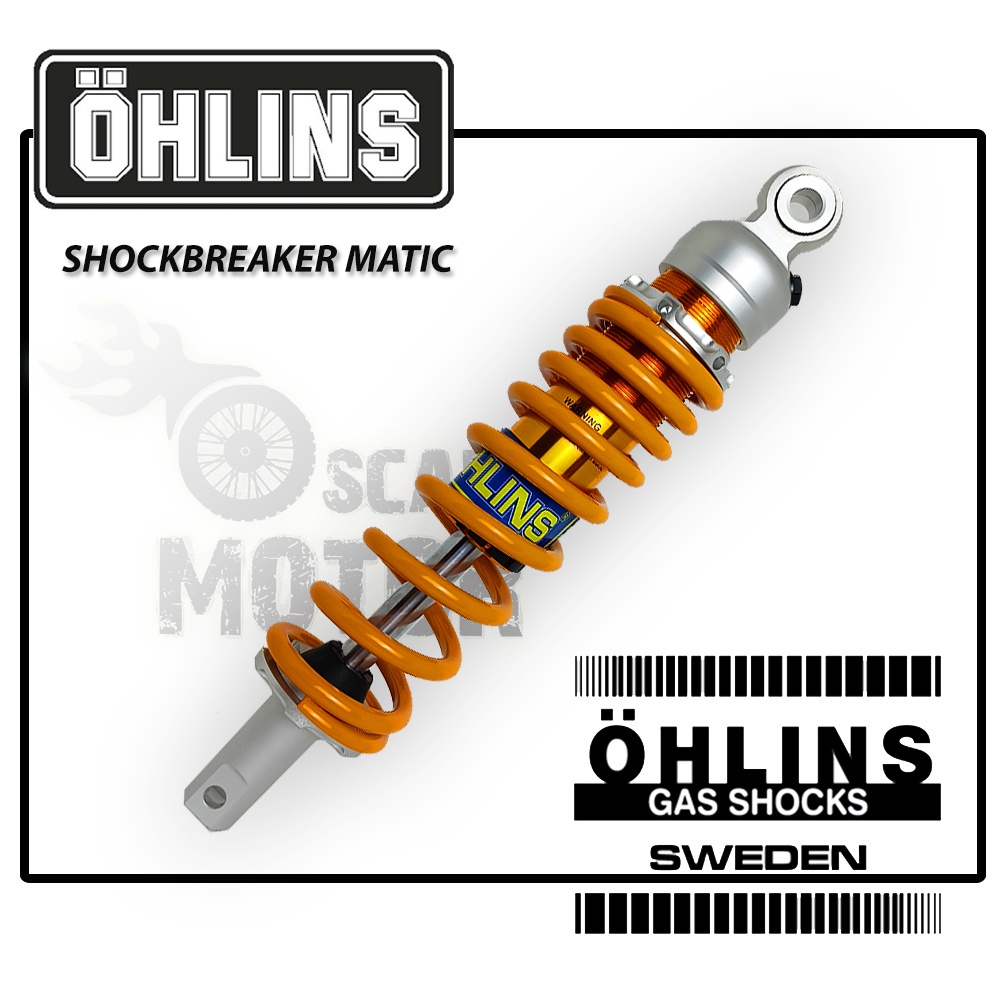 SHOCKBREAKER BELAKANG 310 YAMAHA HONDA UNIVERSAL MATIC NON TABUNG NEWX motor