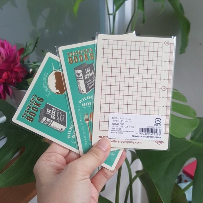 

Traveler's notebook underlay / plastic ruler ori Japan size passport