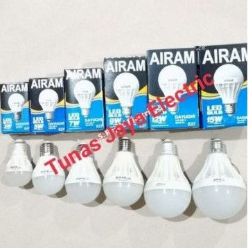 Bohlam LED 9 Watt AIRAM (by CHIYODA)