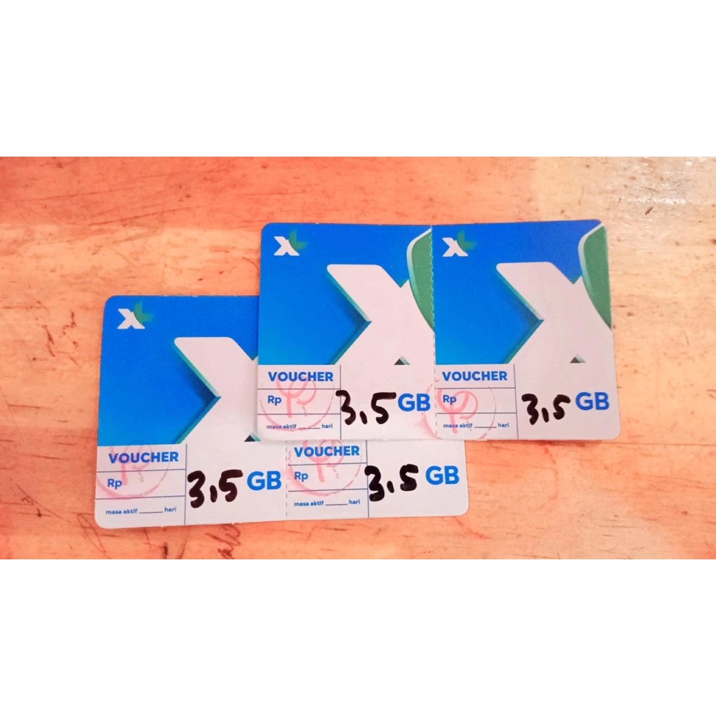VOUCHER DATA XL 3GB / 7hari