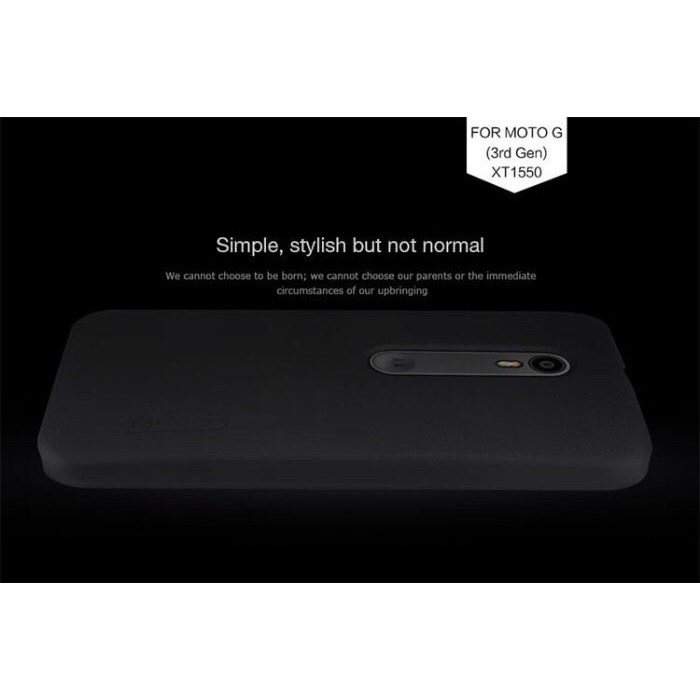 MOTOROLA MOTO G3 NILLKIN HARDCAASE FROSTED SHIELD ORIGINAL