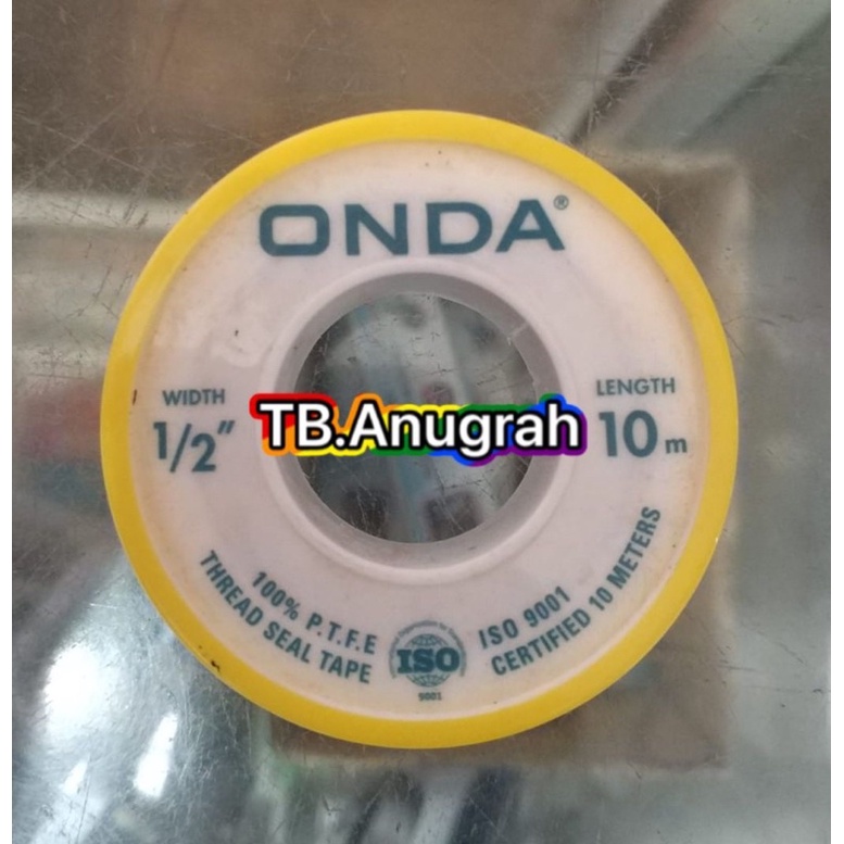 SEAL TAPE ONDA ORIGINAL ASLI SEALTAPE ONDA ISOLASI PIPA KRAN ONDA ASLI