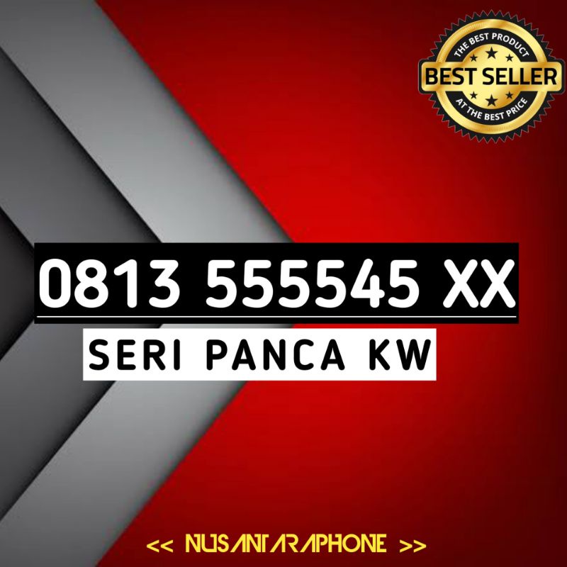 Nomor cantik Seri panca KW nomor cantik simpati