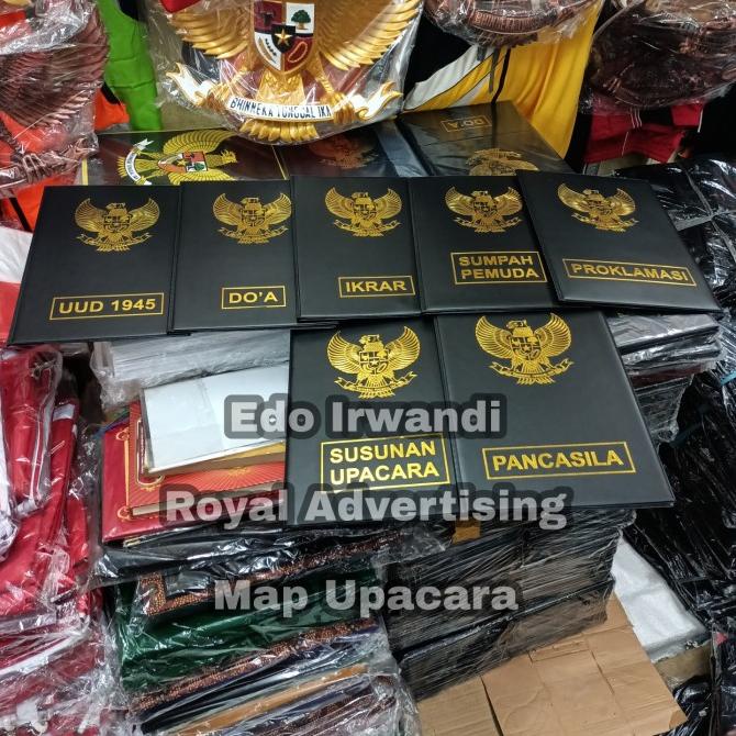 

Office & Stationery | Document Organizer | Map Perlengkapan Upacara Map Garuda Pancasila Map Upacara Map Embos | Best Seller