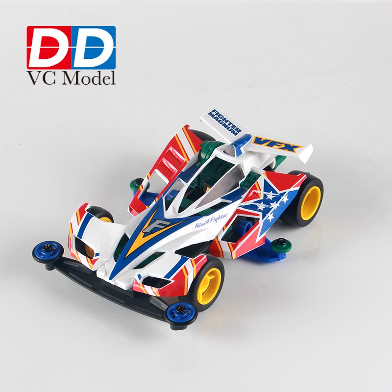 Rep. Tamiya Mini 4wd Merk DD Ruize Fighter Magnum VFX Super 1 Chassis