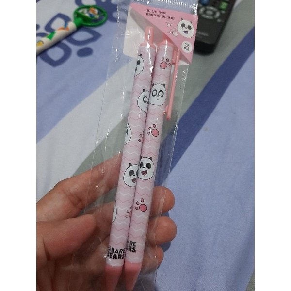 

set pen bears pink