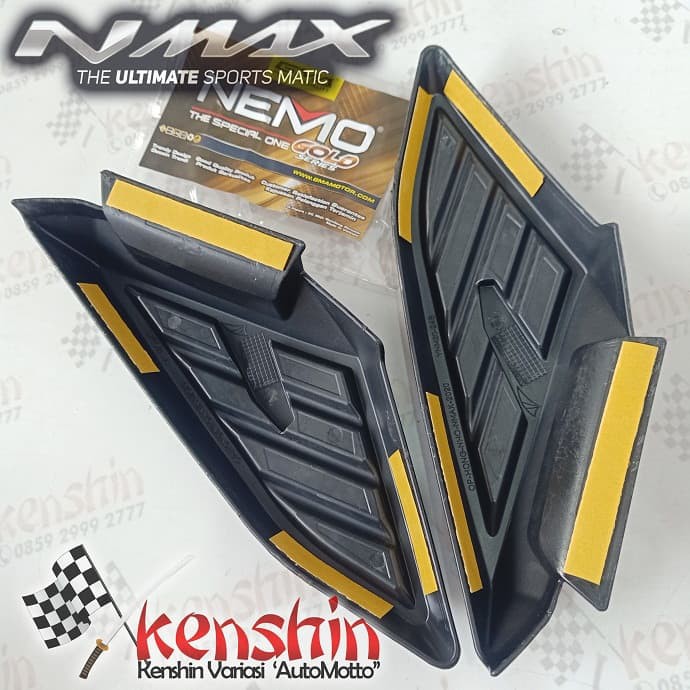 Cover Samping Atas Footstep nmax 2020 Carbon ALL NEW NMAX 2020