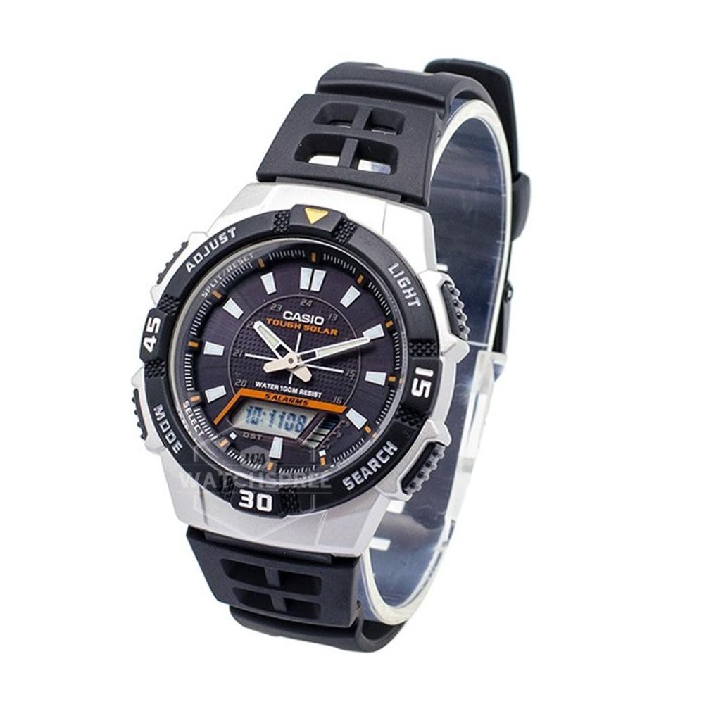 Jam Tangan Casio Original Tough Solar Pria AQ S800W 1E