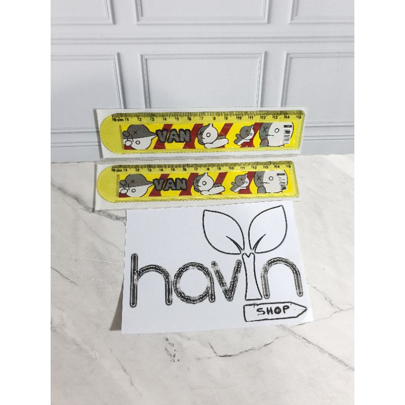 penggaris 15 cm BTS/garisan 15 cm/ruler 15 cm BT-21/mistar 15cm-VAN