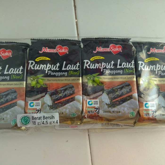 

⭐ COD ⭐ Rumput laut panggang (nori) Mamasuka