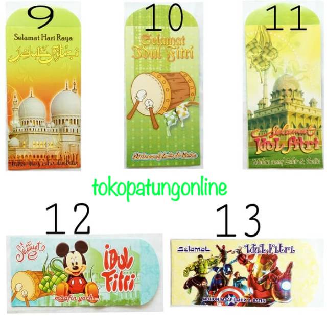 Amplop Lebaran Besar MURAH PROMO