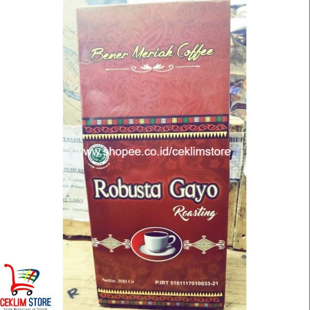 

Kopi Robusta Gayo Rousting Bener Meriah