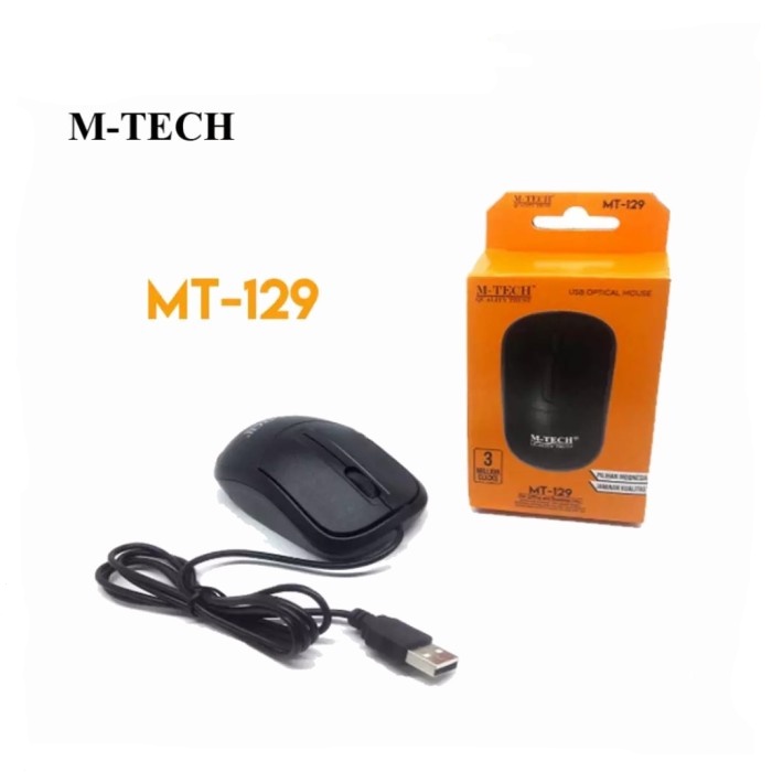 Mouse USB Kabel M-Tech Di PC Laptop Komputer