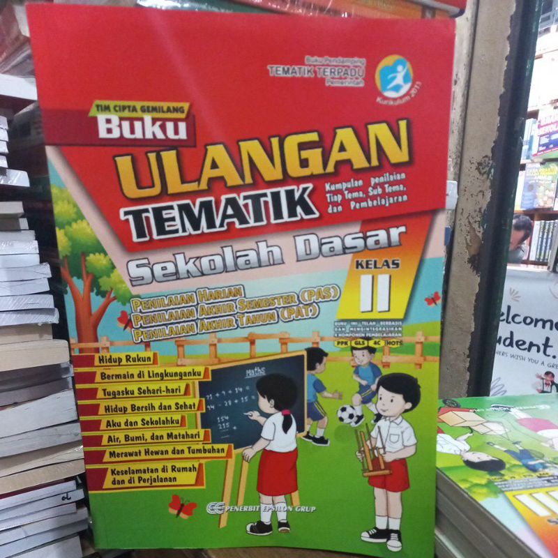 Buku ulangan tematik kelas 2 sd.