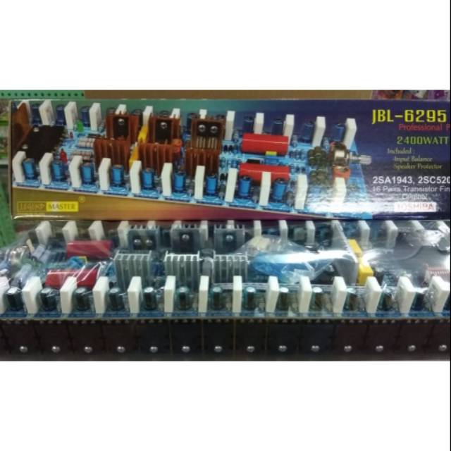 Kit Power Amplifier JBL-6295 Plus TR Toshiba 2400W