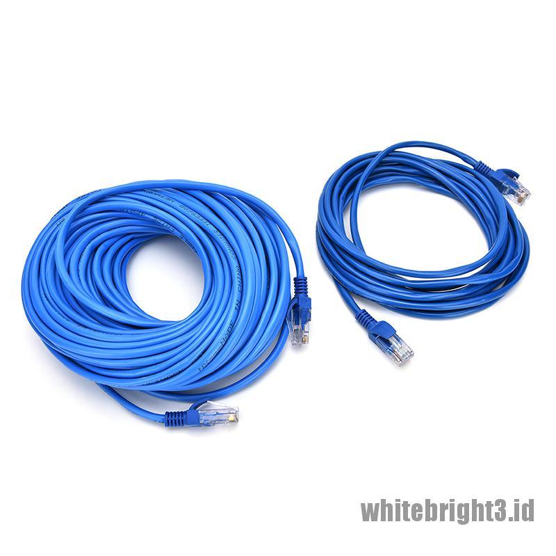 &lt;white3&gt; Cat5e Ethernet Patch Cable RJ45 Computer Networking Cord RJ45 Ethernet Coupler