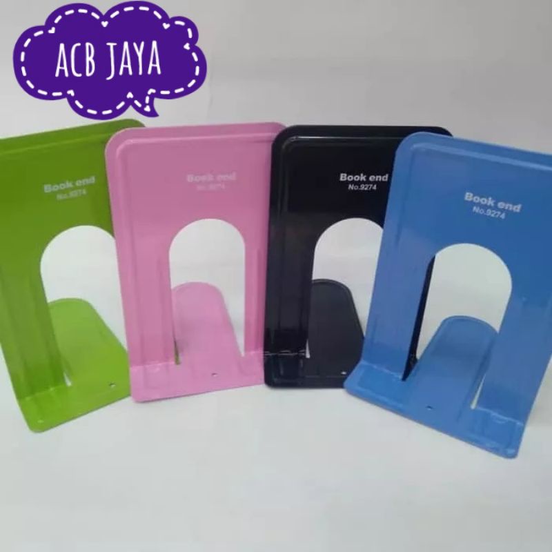

Sandaran buku besi / penyangga buku 1 pcs / book end