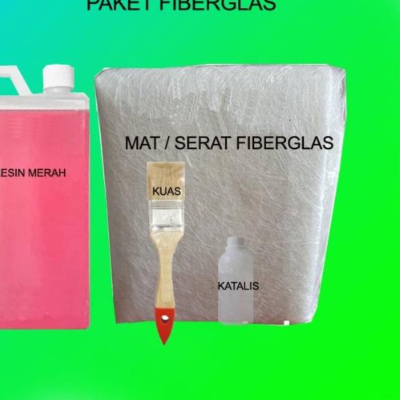 Terbaik.. Paket Resin Fiberglass Komplit