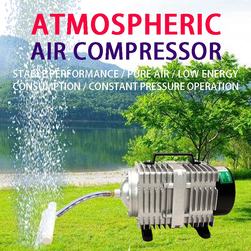 RESUN ACO 001 Pompa Udara Aquarium Aerator Aquarium Air Pump mesin gelembung udara Electromagnetic Air Compressor