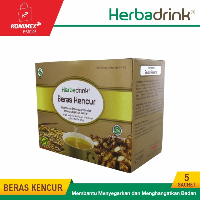 

TRADISIONALMINUMAN- HERBADRINK BERAS KENCUR SERBUK MINUMAN 5 SACHET @ 7GR -MINUMAN-TRADISIONAL.