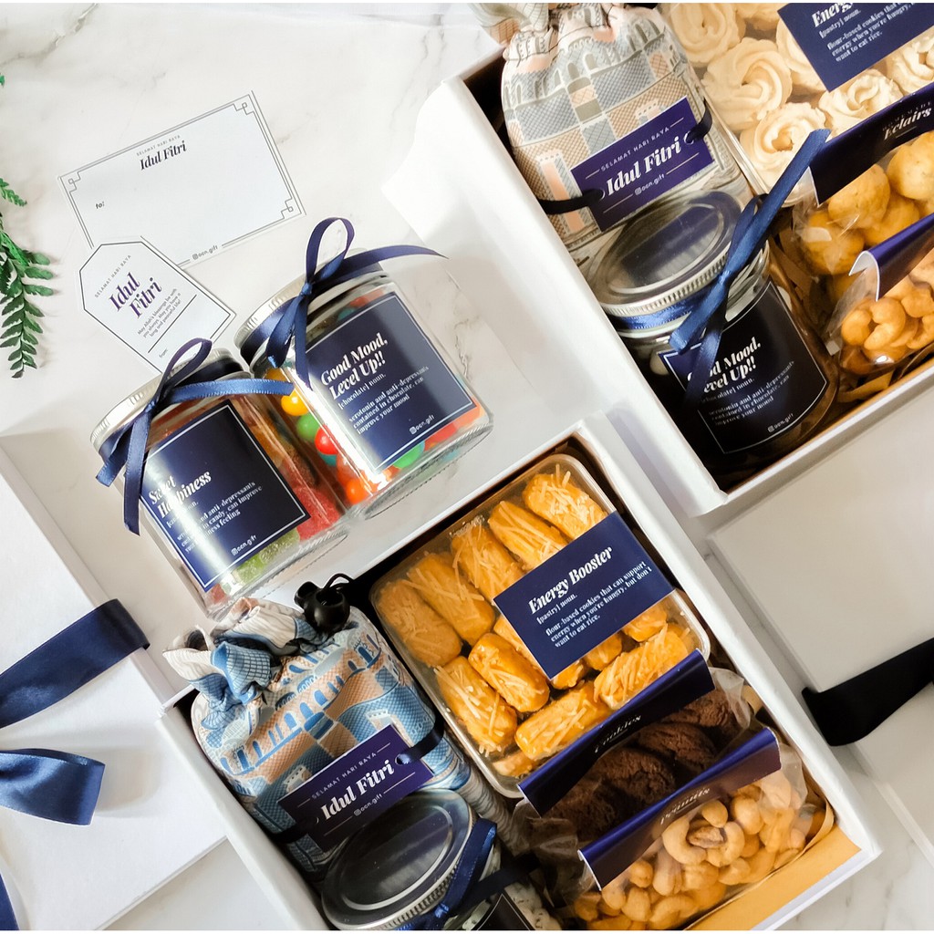 EID HAMPERS / HAMPERS KUE LEBARAN / HAMPERS KUE KERING BOX/ HAMPERS KUE KERING MURAH