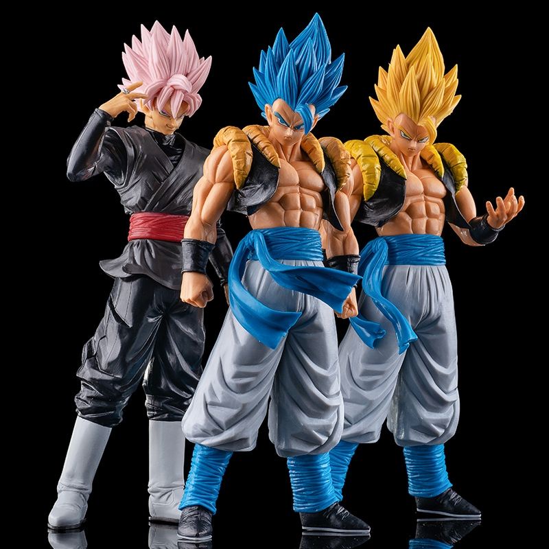 31cm Dragon Ball Super Gogeta Action Figure Dragon Ball Super Saiyan Goku Vegeta Pvc Figura Toy