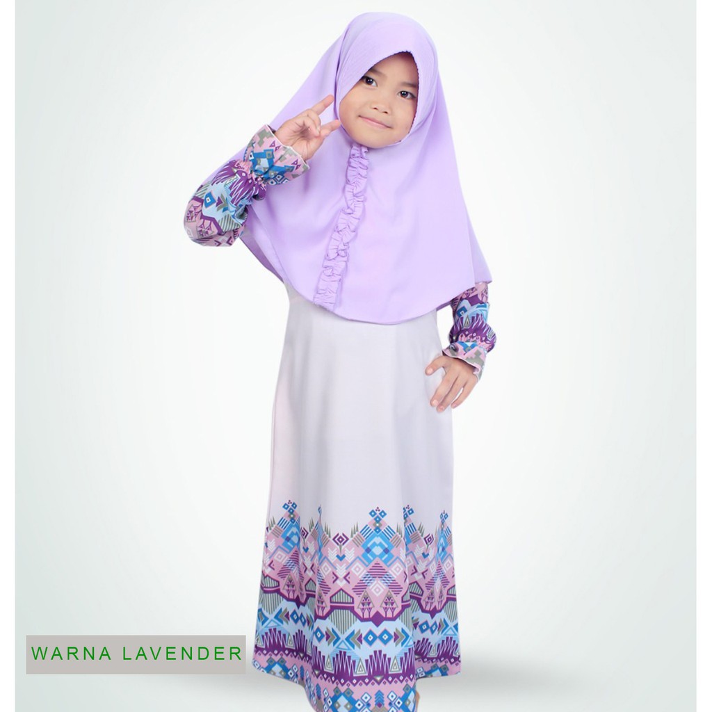 Salim Moslem-BIG SALE!!! Busana Muslim/Gamis Anak Motif Set Daily Cantik Usia 1-9TH