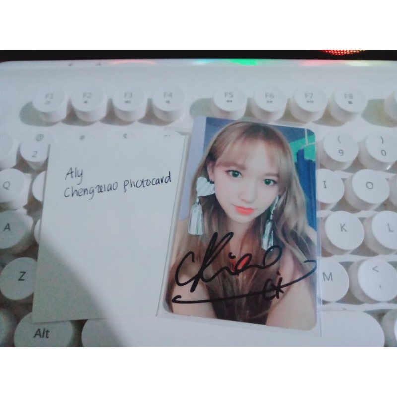 Aly Chengxiao Photocard Booked