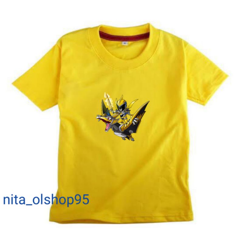 baju anak kaos anak power rangers