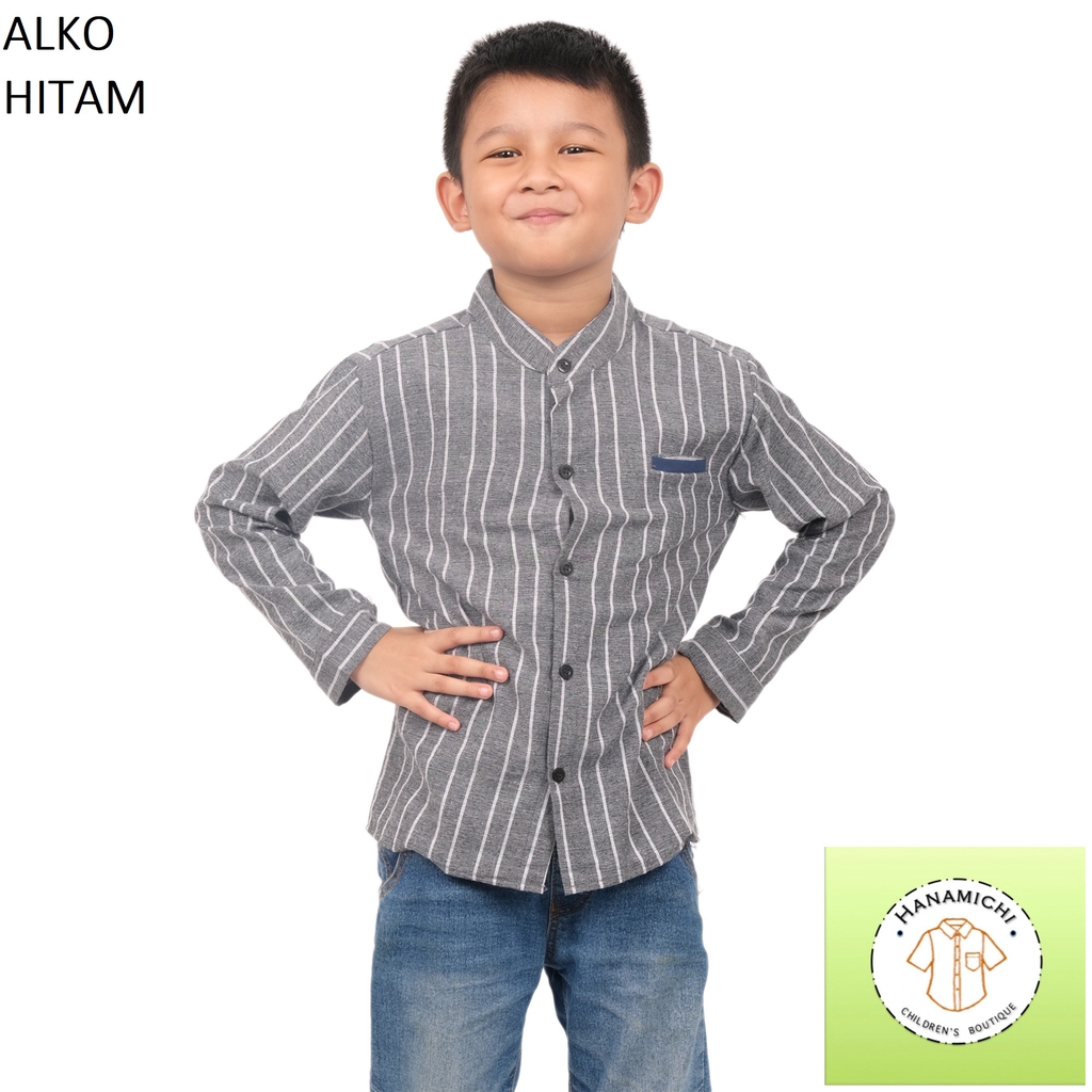 Hanamichi ALKO Baju Kemeja Anak Lengan Panjang