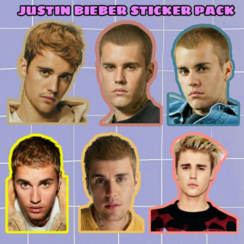 

[30PCS] STICKER JUSTIN BIEBER / JUSTIN DREW BIEBER ISI 30 STIKER