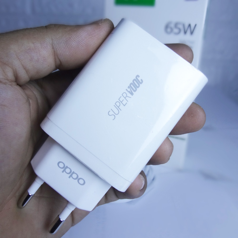 CHARGER OPPO SUPERVOOC 65 WATT USB TYPE C TO TYPE C/CASAN OPPO/CHARGER OPPO FAST CHARGING ORIGINAL 100%