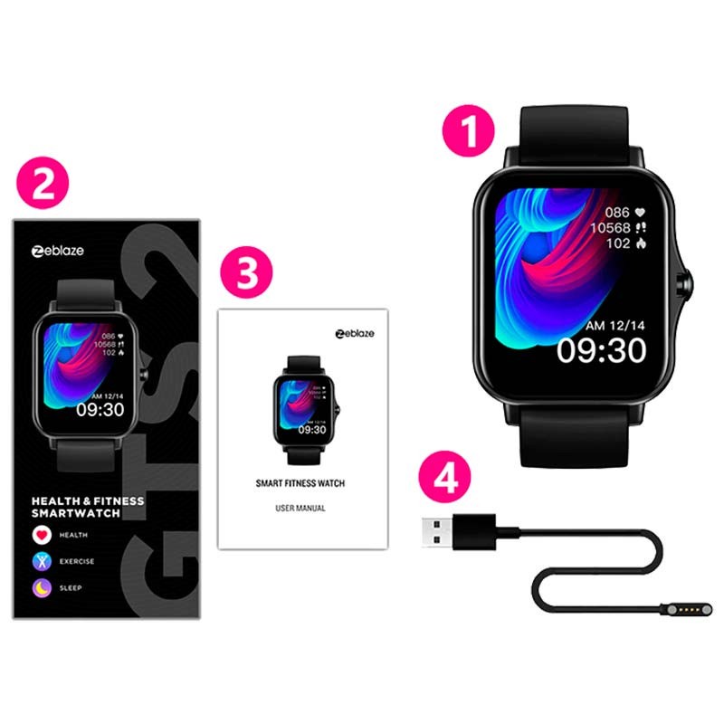 ZEBLAZE GTS 2 Smartwatch Bluetooth Calling Waterproof IP67