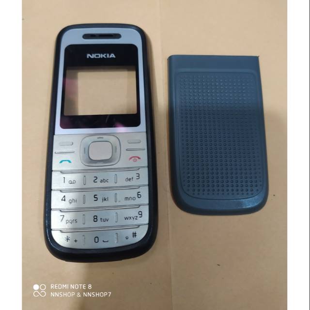 Casing Nokia 1200 1208 1209 Keypad Karet Depan belakang