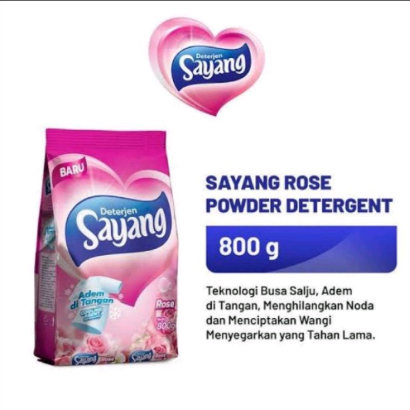 Sayang Detergent Bubuk 800gr