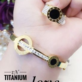 TiTanium Set Gelang ccn K09