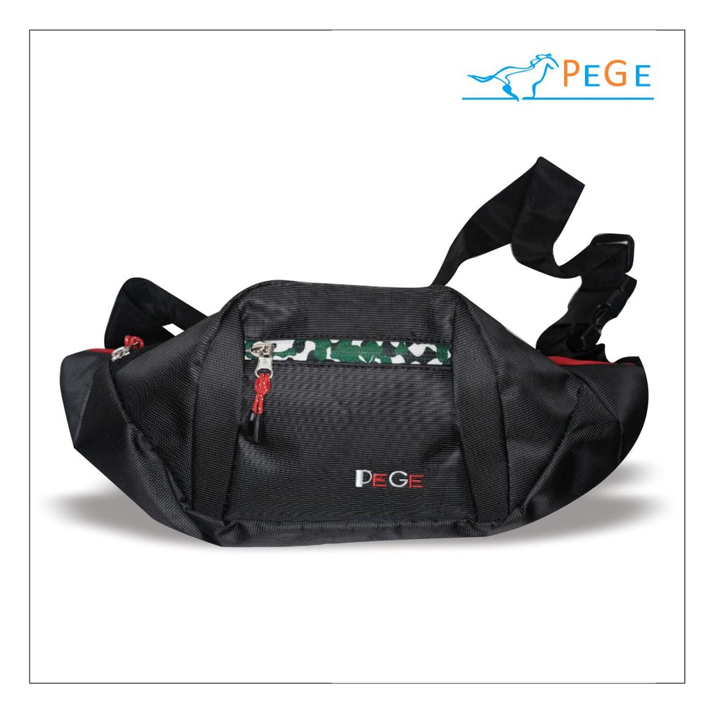 PEGE 8807 - Tas slempang Waistbag Pria waisbag selempang Pinggang Bahan Kuat Import