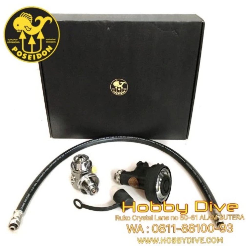 Poseidon Regulator Cyklon 5000 Scuba Diving Alat Diving