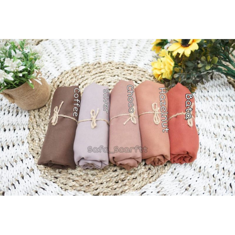 POLYCOTTON SQUARE PREMIUM // BELLA SQUARE PREMIUM PART 1 || EXCLUSIVE HIJAB-5