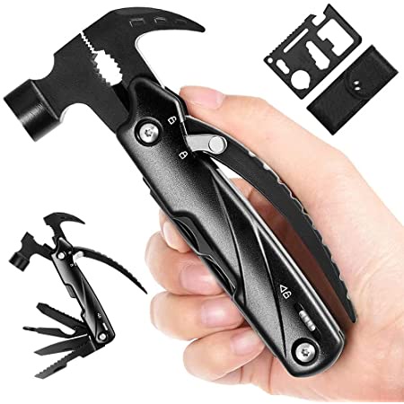 PALU SERBA GUNA 10 in 1 Multi-functional Tool Hammer Folding Knife Screwdriver / multi tools 10 in1